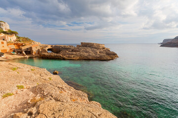 Küste auf der Insel Mallorca, Balearen, Spanien