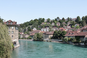 Fototapeta na wymiar Views from Bern, the capital of Switzerland.