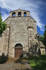 Fototapeta na wymiar Eglise de Peyrissac (Corrèze)