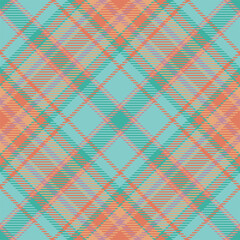 Plaid pattern vector. Check fabric texture. Seamless textile design for clothes, paper print.