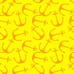 Summer seamless cartoon fish hook pattern for textiles and packaging and linens and kids and wrapping paper