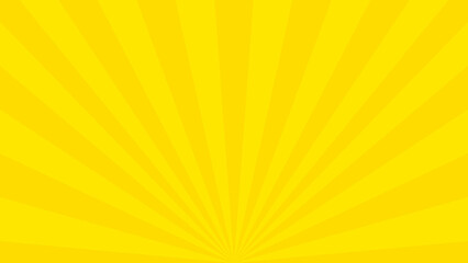 Yellow background sunray abstract. - 506609397