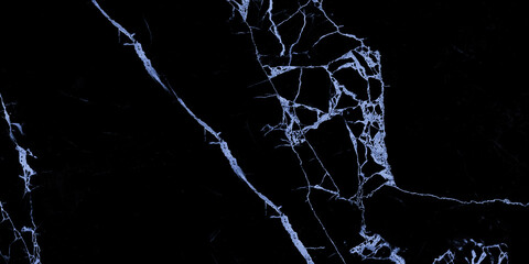 black marble texture background, black marble background with blue veins