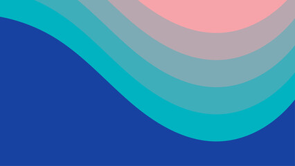 Colorful Summer background layout banners design. Horizontal poster, greeting card, header for website