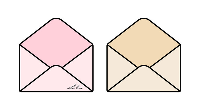 Envelope Mail Icon Love letter