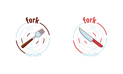 Fork and knife