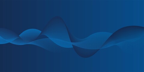 blue background abstract vector line modern