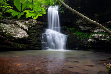Magnolia Falls from the Ozark National Forest