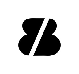 bb letter vector, BB Letter Logo Design