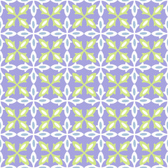 Ornamental Motif Tile Vector Seamless Pattern