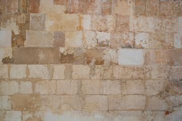 Old wall texture, historic wall background
