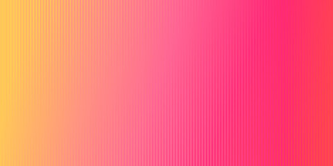 Pink and yellow colors gradient striped pattern background. - 506626935