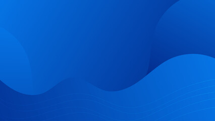 Fototapeta premium Abstract blue background and curve shape, background with copy space for design, vector.