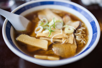 おいしそうな醤油ラーメン