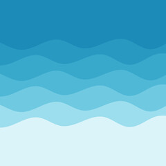 water wave background vector illustration