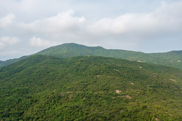 the landscape of the Green hill, hong kong  21 May 2022