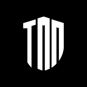 TMN letter logo design. TMN modern letter logo with black background. TMN creative  letter logo. simple and modern letter logo. vector logo modern alphabet font overlap style. Initial letters TMN 