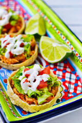 Mexican Sopes 
メキシコのソペス