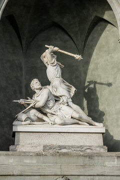 Winkelried-Denkmal, Stans, Kanton Nidwalden, Schweiz