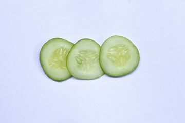 cucumber on a plate