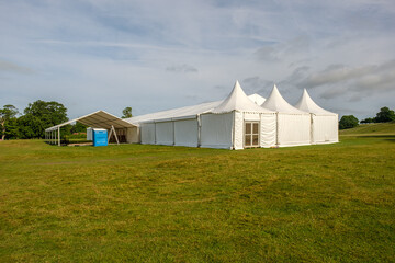 Installation of Marquee 