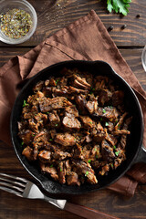 Slow cooked pulled beef