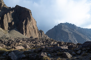 Mountains in Chile, Cajón del Maipo