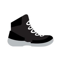 modern shoe icon. on white background