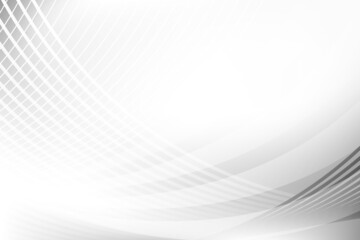 Abstract white and gray color, modern design background with geometric shape. Vector illustration.	