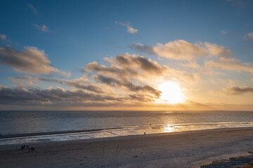 Obraz premium sunset on the beach