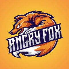 Fox Mascot Logo Vector Design