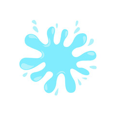 Water Splash  icon vector. drops illustration sign. ocean symbol. sea logo. water source mark.