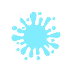 Water Splash  icon vector. drops illustration sign. ocean symbol. sea logo. water source mark.