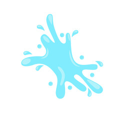 Water Splash  icon vector. drops illustration sign. ocean symbol. sea logo. water source mark.