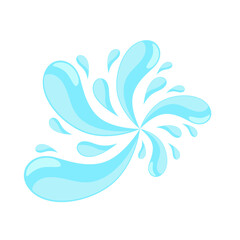 Water Splash  icon vector. drops illustration sign. ocean symbol. sea logo. water source mark.