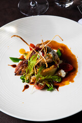 Plat d'un restaurant