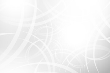 Abstract white and gray color, modern design background with geometric shape. Vector illustration.	