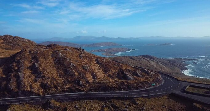 Com an Chiste Ring of Kerry Lookout, Ireland
