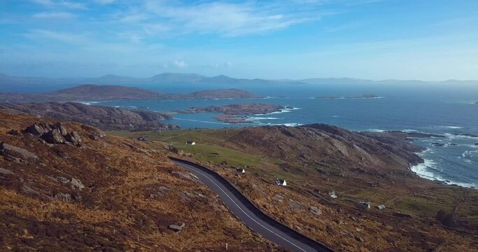 Com an Chiste Ring of Kerry Lookout, Ireland