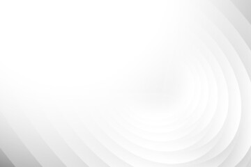 Abstract white and gray color, modern design background with geometric shape. Vector illustration.	