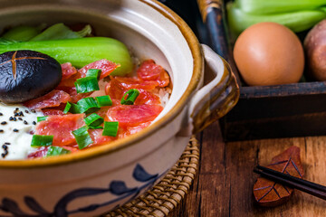 China Guangdong Guangzhou Cuisine Lamei Claypot Rice
