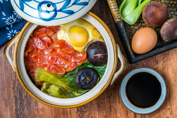 China Guangdong Guangzhou Cuisine Lamei Claypot Rice