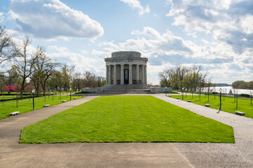 Fototapeta premium The Monument at George Rogers Clark National Historical Park