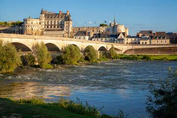 Amboise Chateau, France. Castles of the Loire Valley.