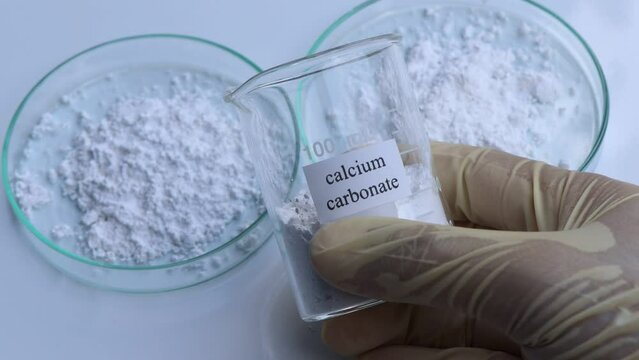 Calcium Carbonate is used in laboratory or in the industry 