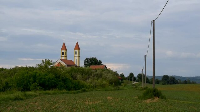 Catholic Church of St. Anthony on Topuz, Bukovica Parish near Derventa, Bosnia and Herzegovina