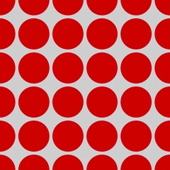 pattern red big sphere