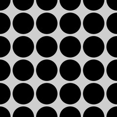 pattern big black sphere