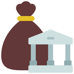 Bank Investment Icon