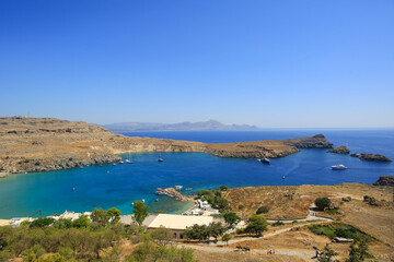 Obraz premium Town Lindos, Greece